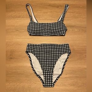 Gingham Bikini Set - J. Crew